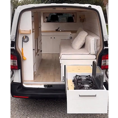 New Modern fireproof Lightweight aluminum rv customized bed Camper motorhome caravan rv furniture