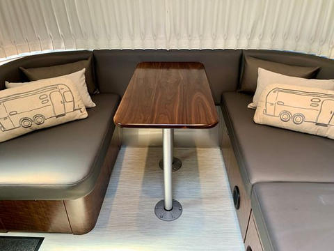 Lightweight Aluminum RV Table Seat Set Camper Lift Table Is Durable without Deformation
