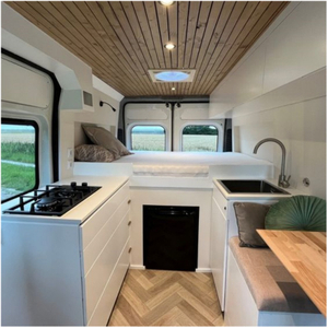 Nordic Simple Design Aluminum RV Furniture Lightweight Camper Cabinet Sprinter Modification