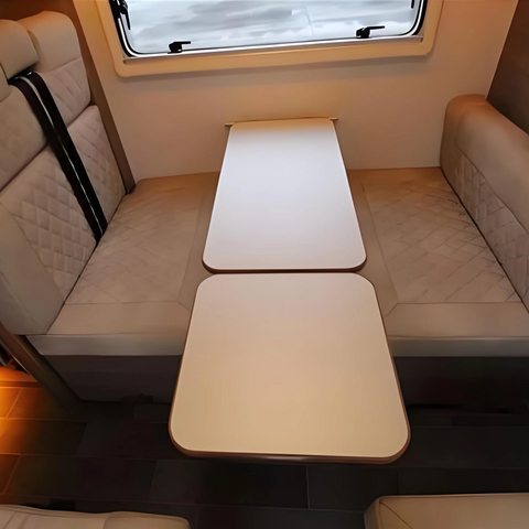 High-end RV Table Aluminum Camper Table Stretch Table Strong without Deformation