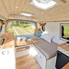 Multifunction Customized size camper camper accessories aluminum lightweight storage vw rv sofa bed 