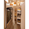 Under-bed Cabinet with Large Storage Space Lightweight Aluminum RV Furniture