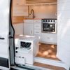 High quality RV kitchen cabinet with drawers aluminum honeycomb panel camper accessories