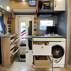 multi-function factory Custom Aluminium caravan kitchen cabinet lightweight motorhome accessories