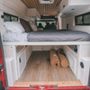 High-end custom aluminum rv customized bed with cabinets lightweight rv camper accessories bulk