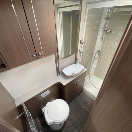 Custom Mobile Home Bathroom Aluminum Honeycomb Panel Wall Cabinet